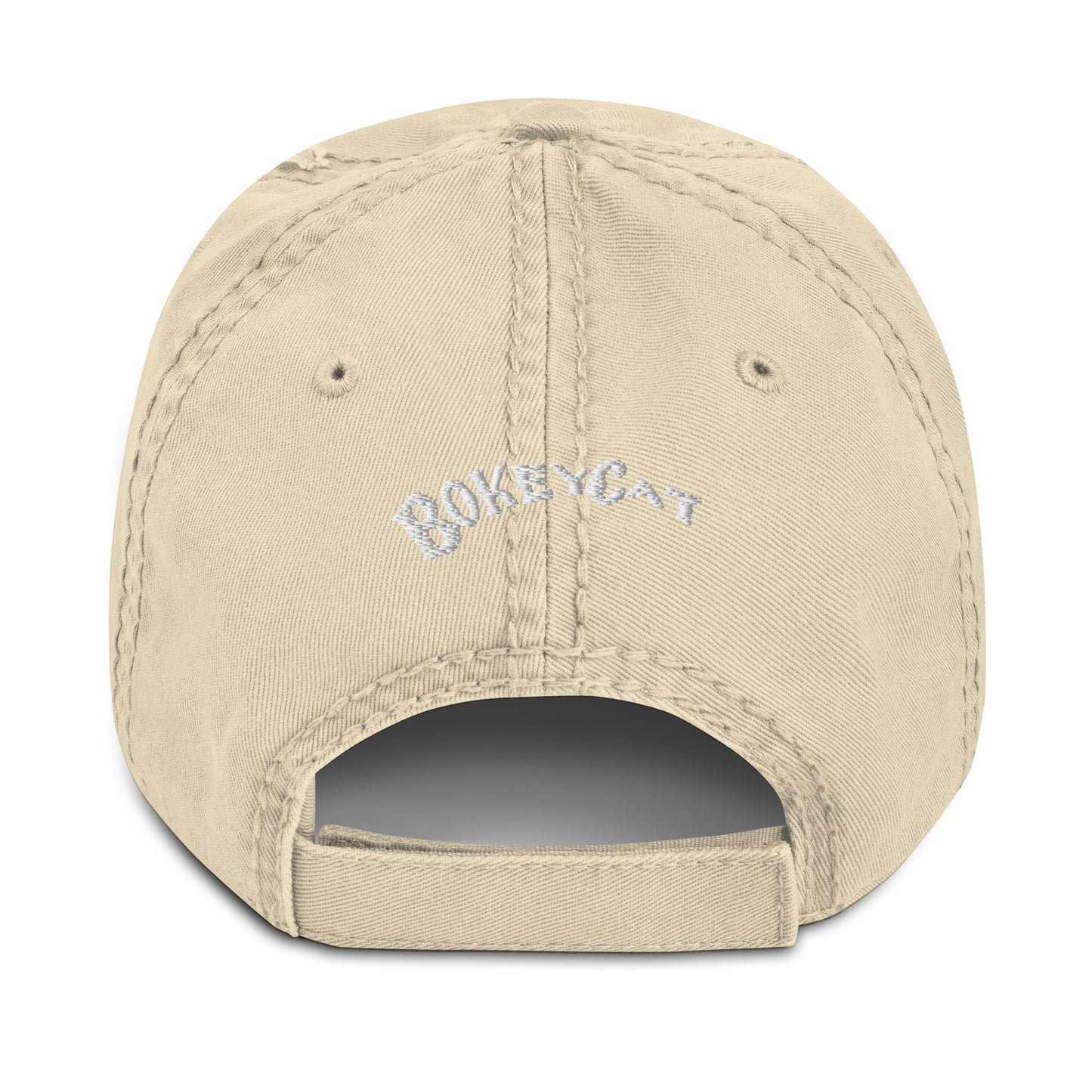 BokeyCat Distressed Dad Hat