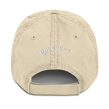 BokeyCat Distressed Dad Hat