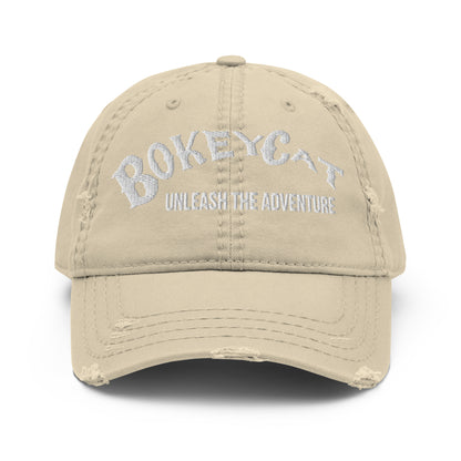 BokeyCat Distressed Dad Hat