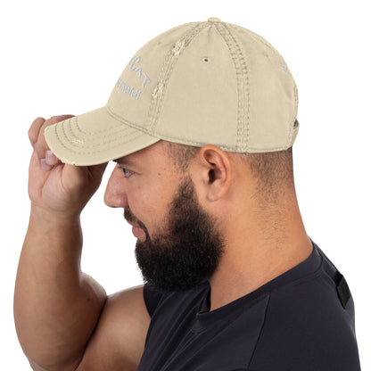 BokeyCat Distressed Dad Hat