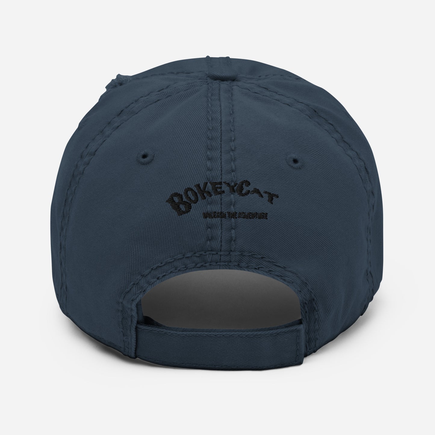 BokeyCat Distressed Dad Hat