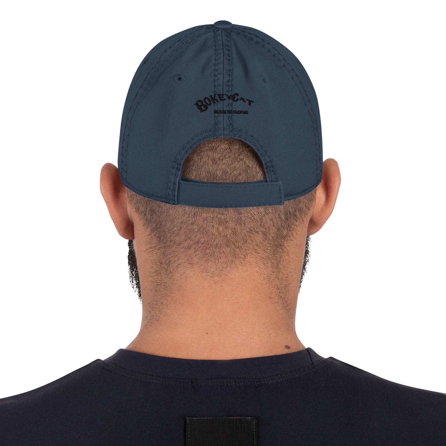 BokeyCat Distressed Dad Hat