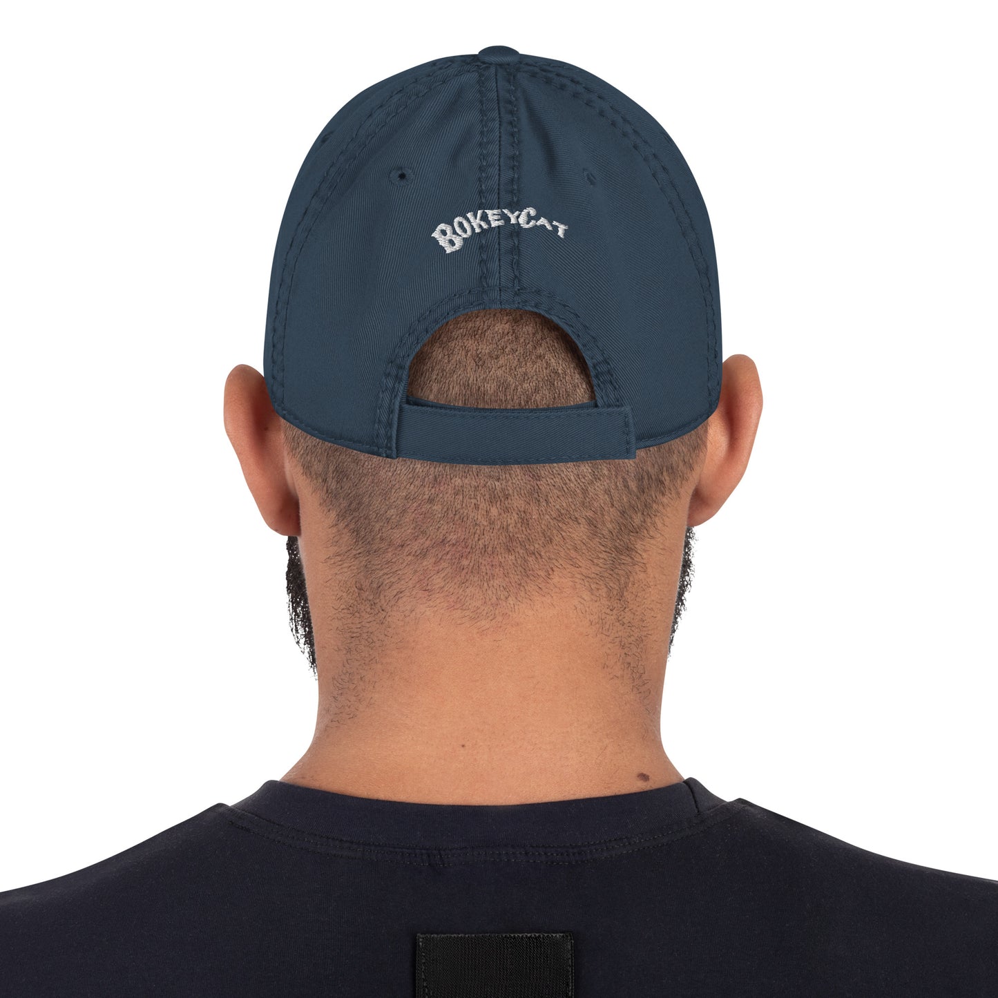 BokeyCat Distressed Dad Hat