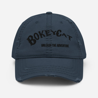 BokeyCat Distressed Dad Hat