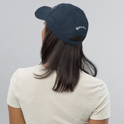 BokeyCat Distressed Dad Hat