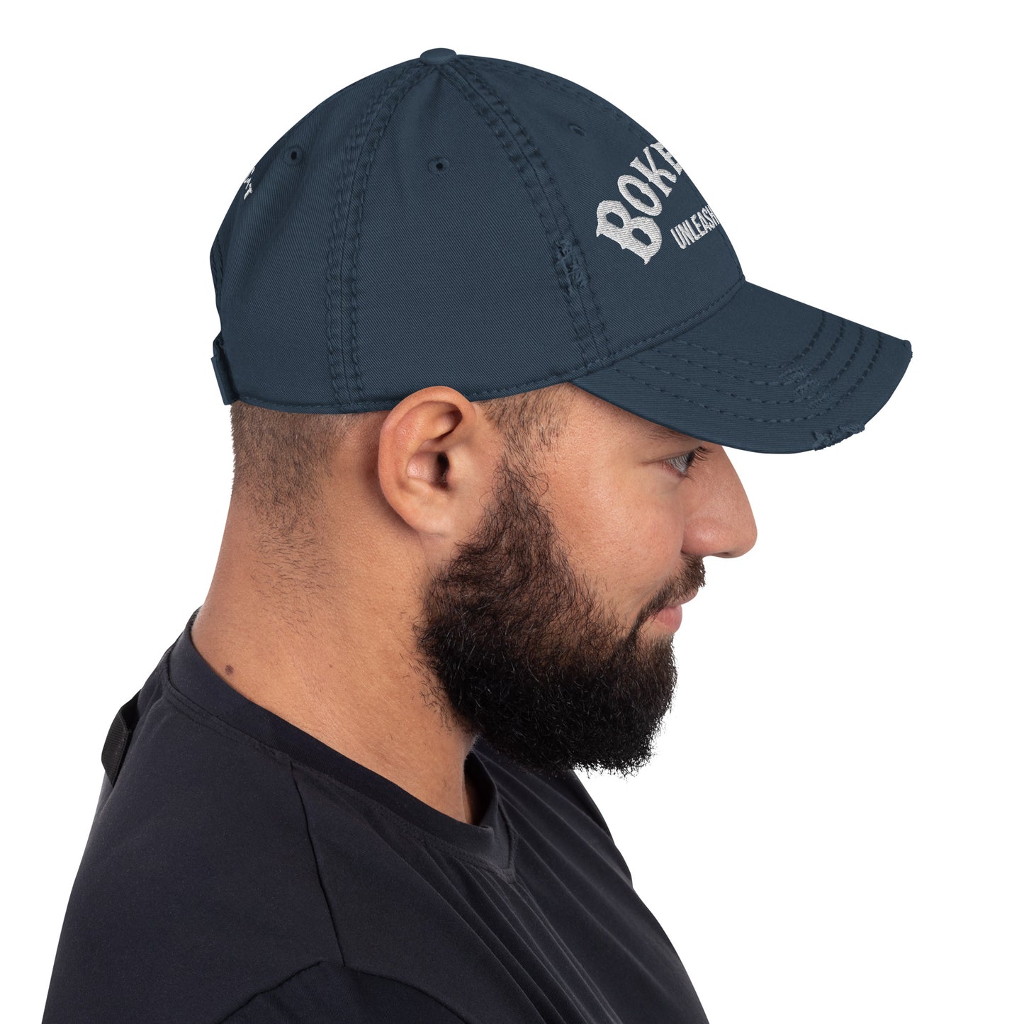 BokeyCat Distressed Dad Hat