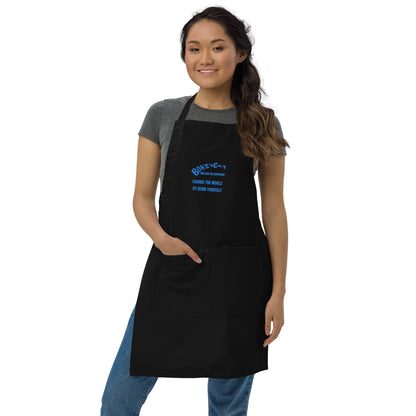 BokeyCat Embroidered Apron