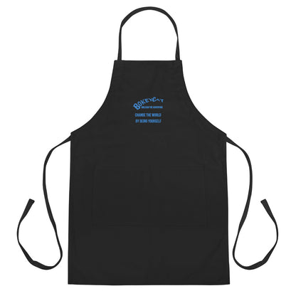 BokeyCat Embroidered Apron