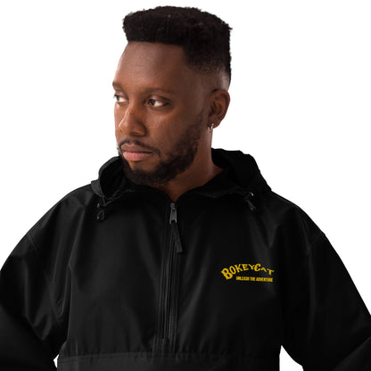 BokeyCat  Embroidered Champion Packable Jacket