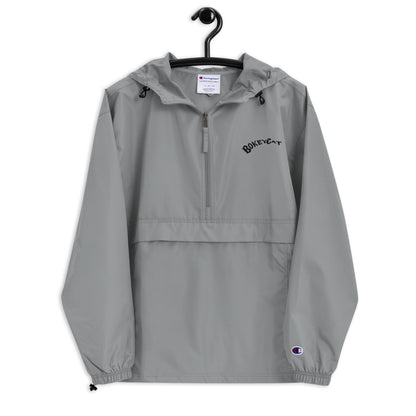 BokeyCat Embroidered Champion Packable Jacket