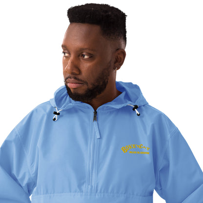 BokeyCat  Embroidered Champion Packable Jacket