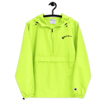 BokeyCat Embroidered Champion Packable Jacket