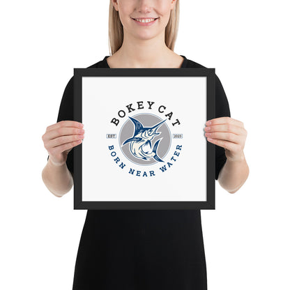 BokeyCat Framed poster