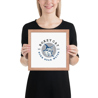 BokeyCat Framed poster