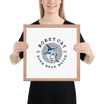 BokeyCat Framed poster