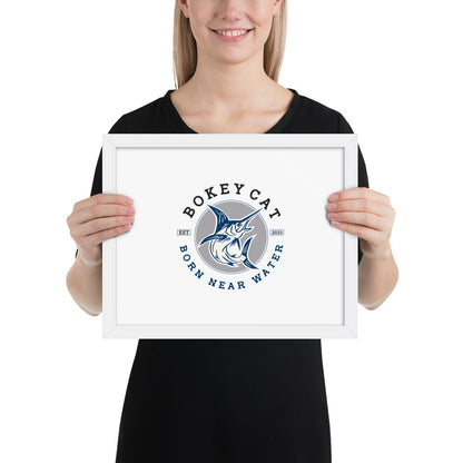 BokeyCat Framed poster