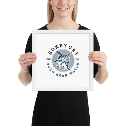 BokeyCat Framed poster