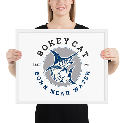 BokeyCat Framed poster