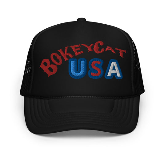 BokeyCat  Foam trucker hat