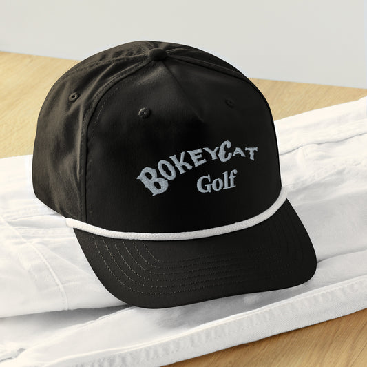 BokeyCat Golf rope cap