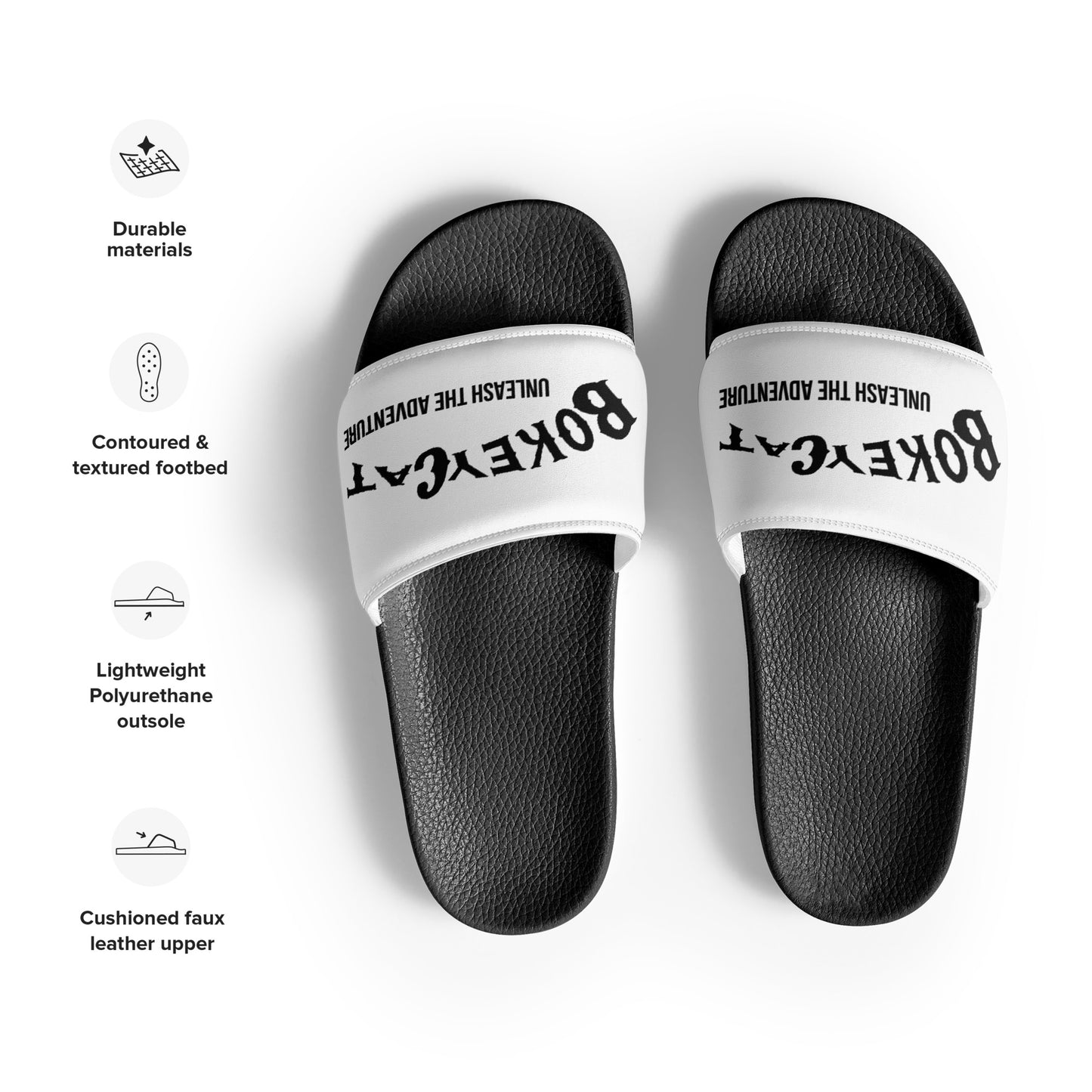 BokeyCat Men’s slides/