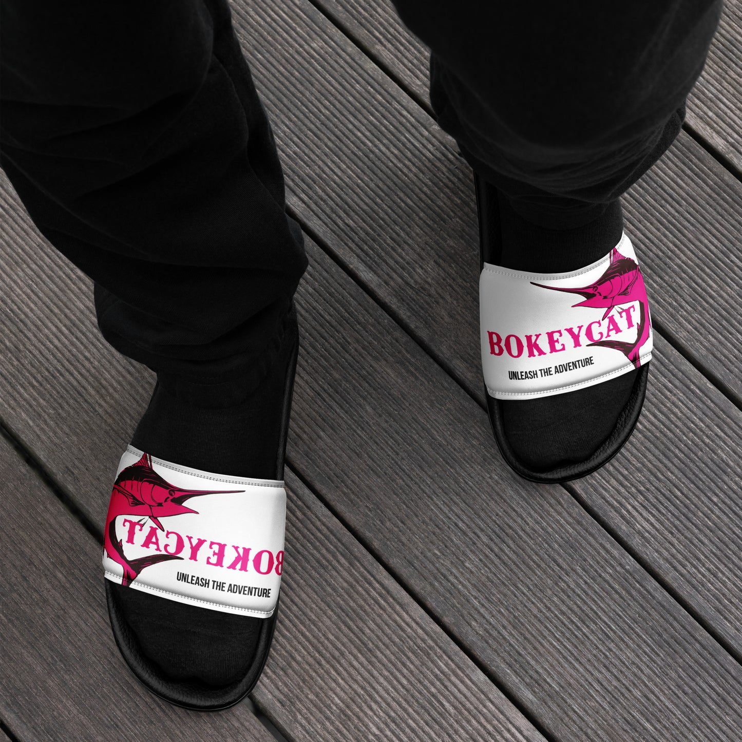 BokeyCat Men’s slides/