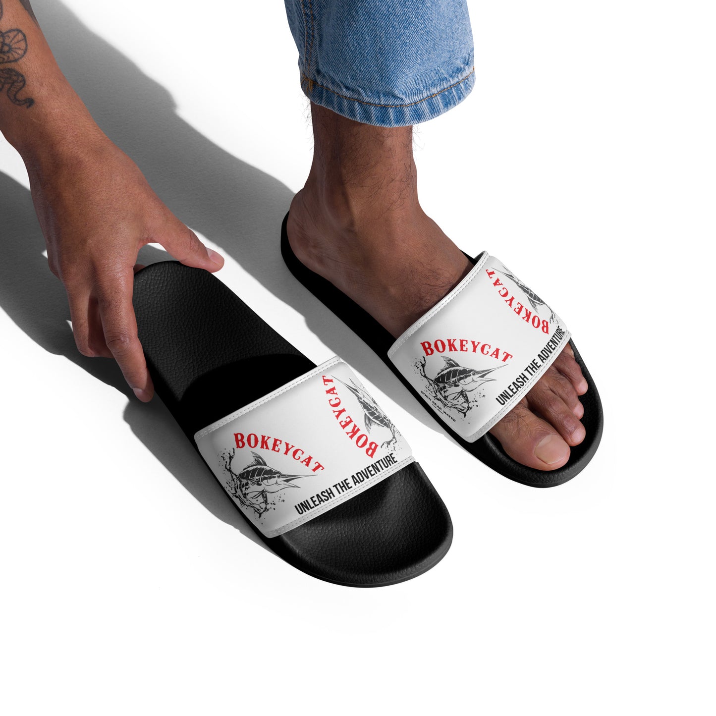 BokeyCat Men’s slides/