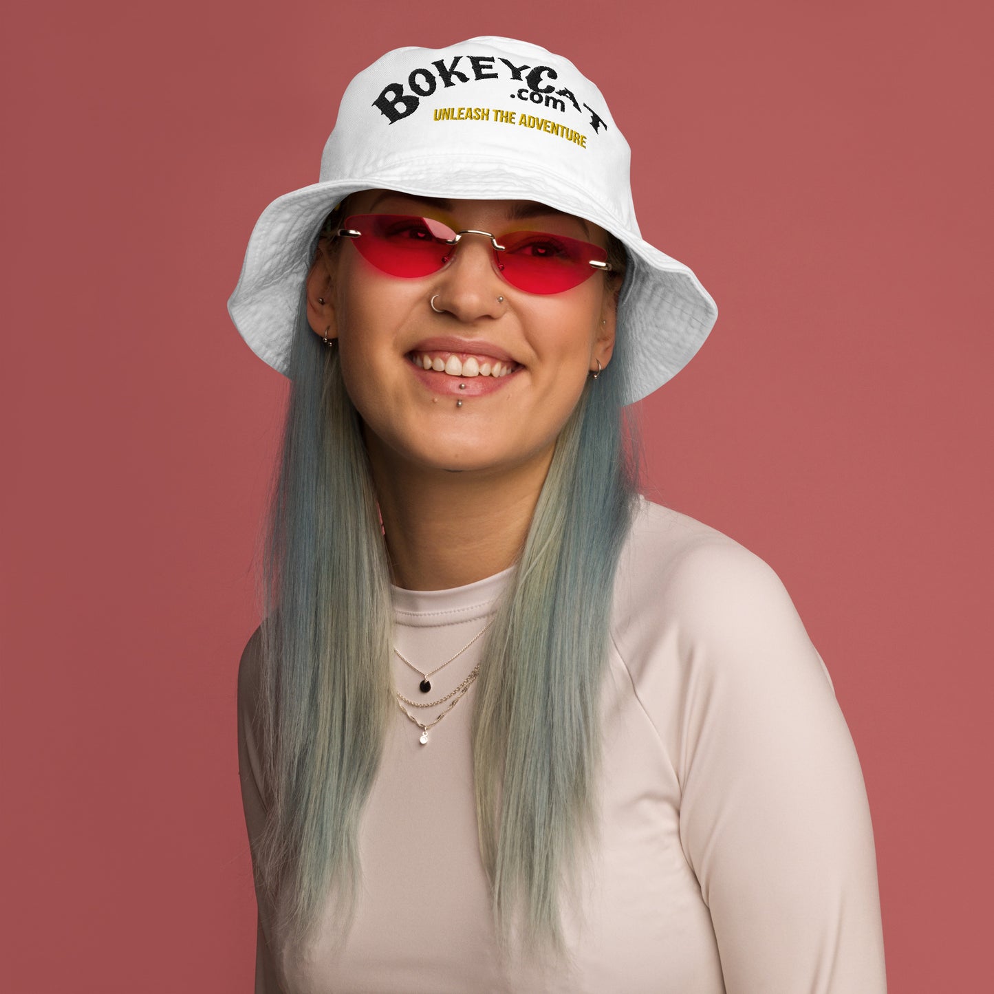 BokeyCat Organic bucket hat