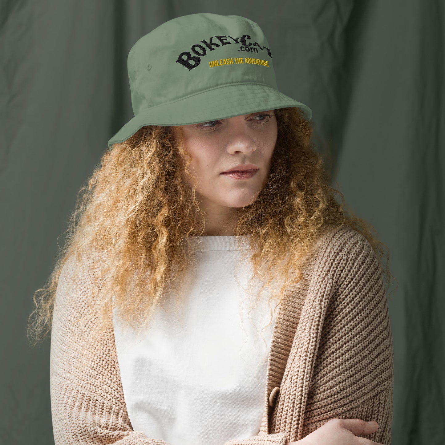 BokeyCat Organic bucket hat