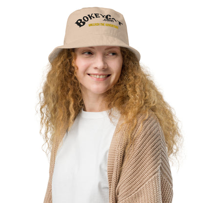 BokeyCat Organic bucket hat