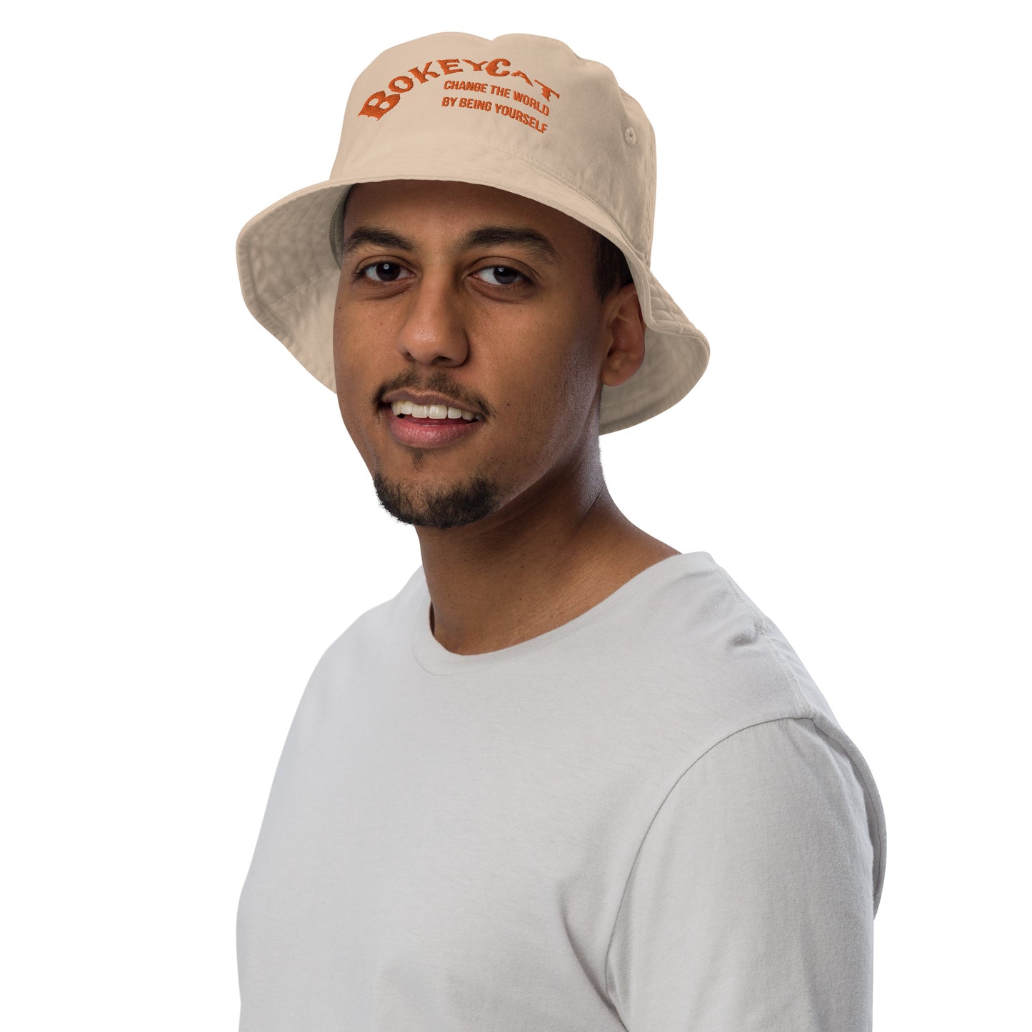 BokeyCat  Organic bucket hat