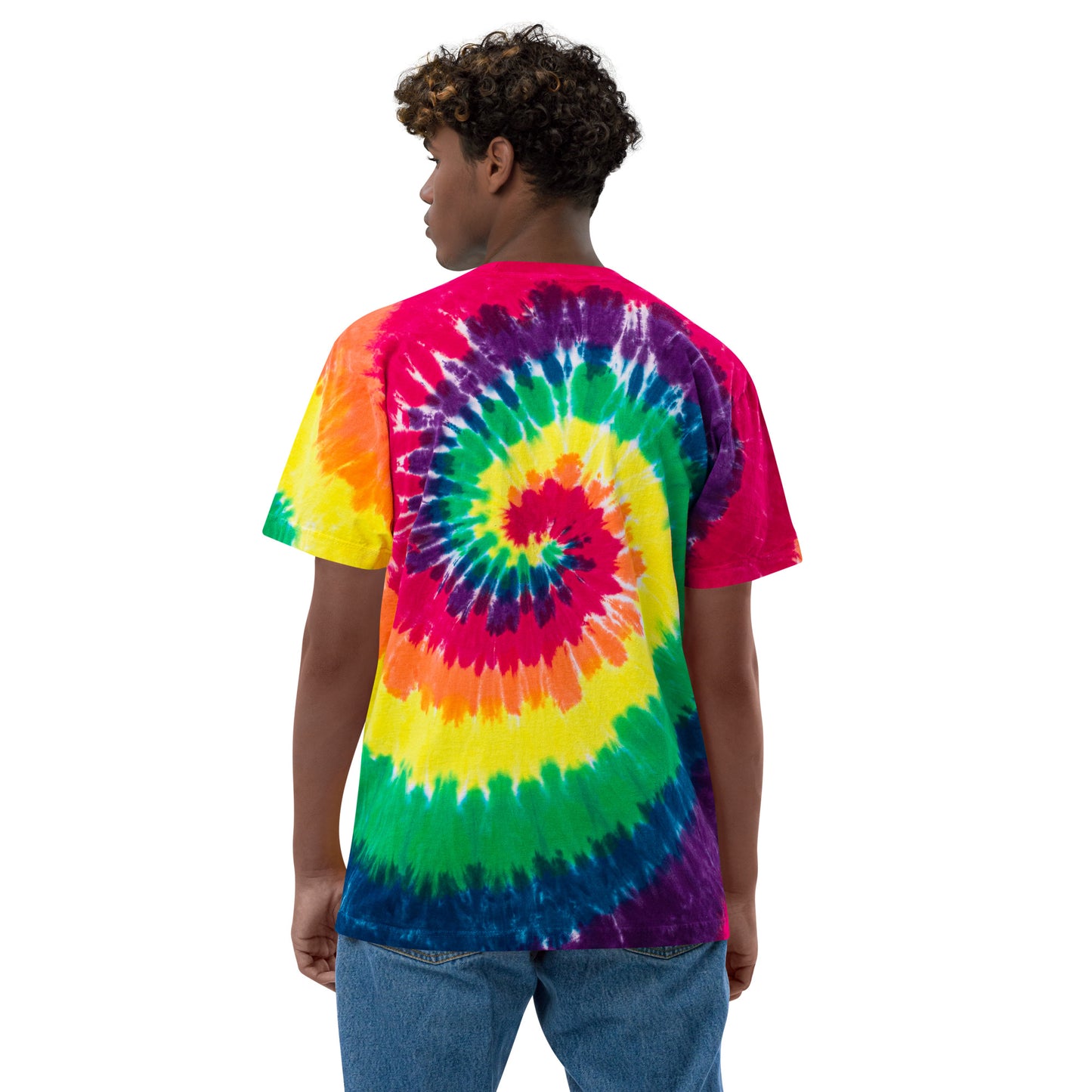 BokeyCat Oversized tie-dye t-shirt