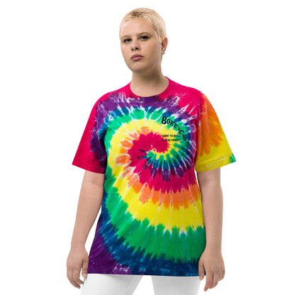 BokeyCat Oversized tie-dye t-shirt