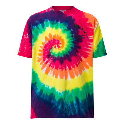 BokeyCat Oversized tie-dye t-shirt