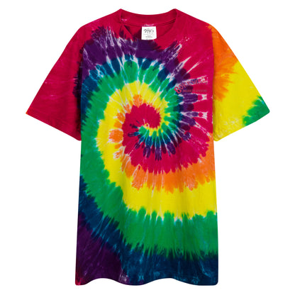 BokeyCat Oversized tie-dye t-shirt