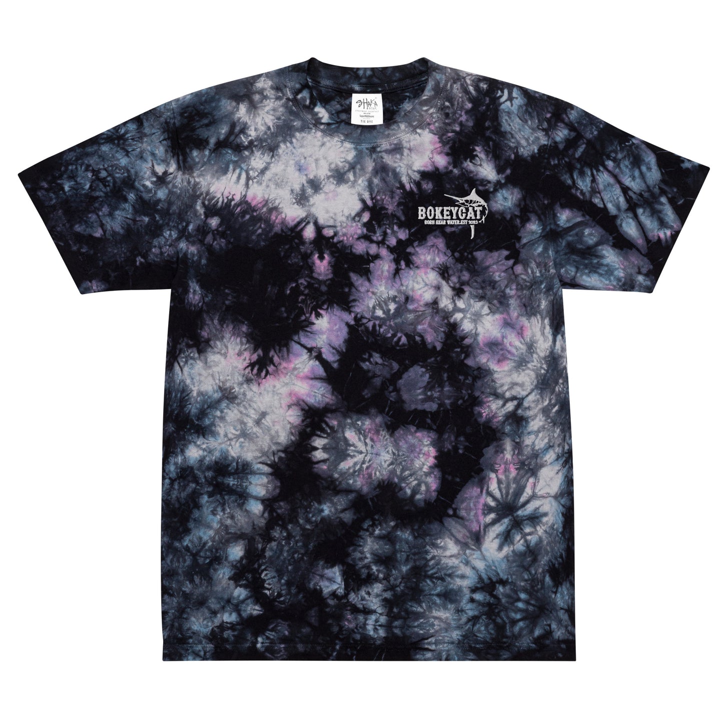 BokeyCat Oversized tie-dye t-shirt