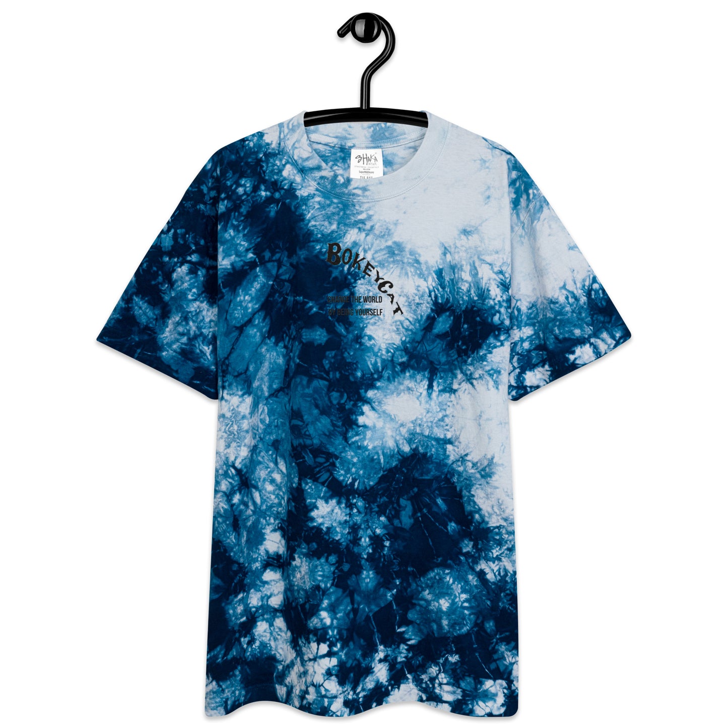 BokeyCat Oversized tie-dye t-shirt