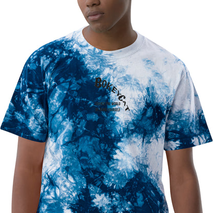 BokeyCat Oversized tie-dye t-shirt