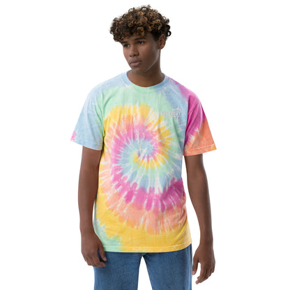 BokeyCat Oversized tie-dye t-shirt