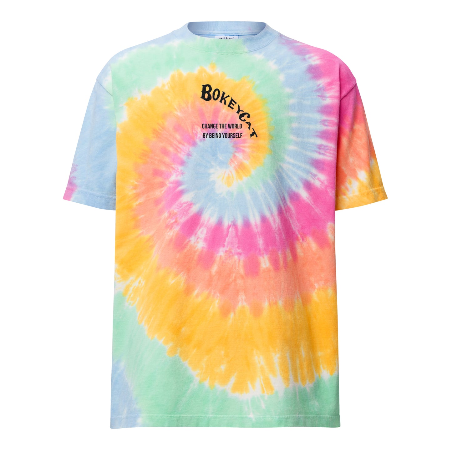 BokeyCat Oversized tie-dye t-shirt