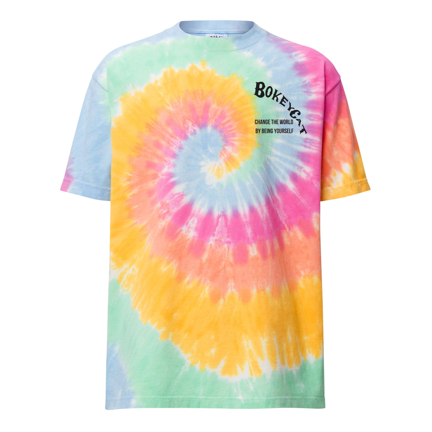 BokeyCat Oversized tie-dye t-shirt