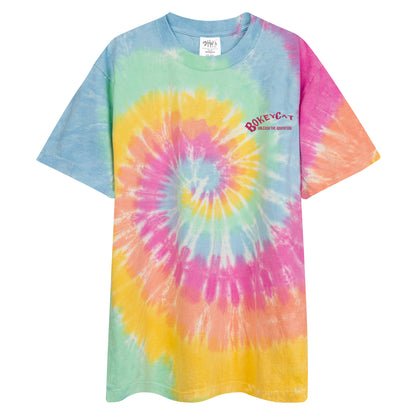 BokeyCat Oversized tie-dye t-shirt