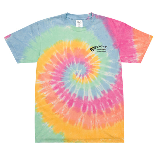 BokeyCat Oversized tie-dye t-shirt