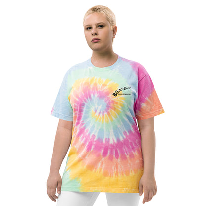 BokeyCat Oversized tie-dye t-shirt