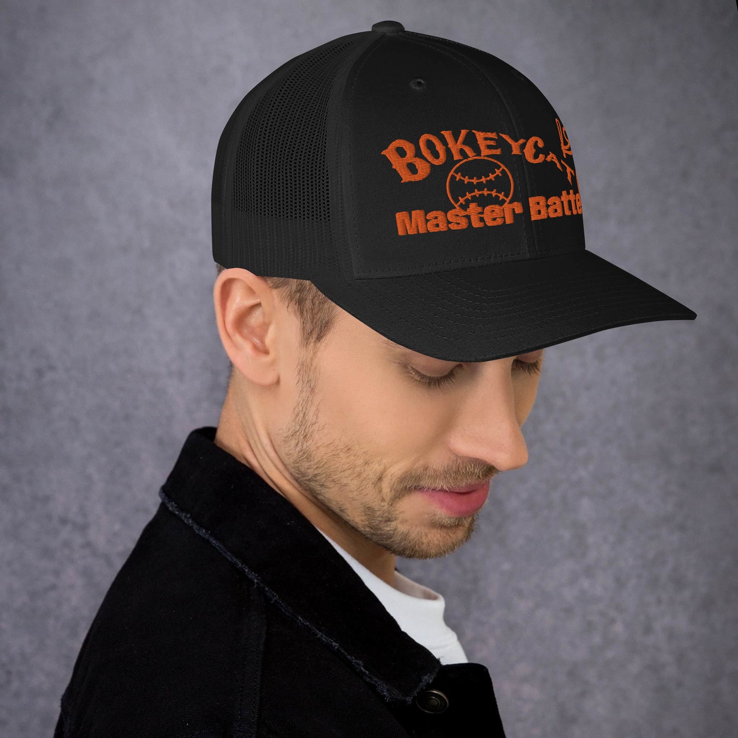 BokeyCat Master Batters Trucker Cap