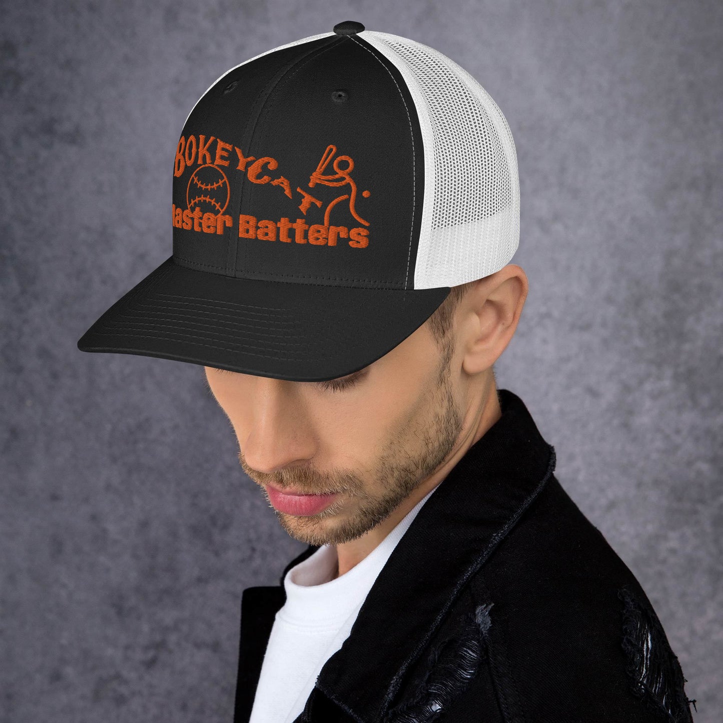 BokeyCat Master Batters Trucker Cap