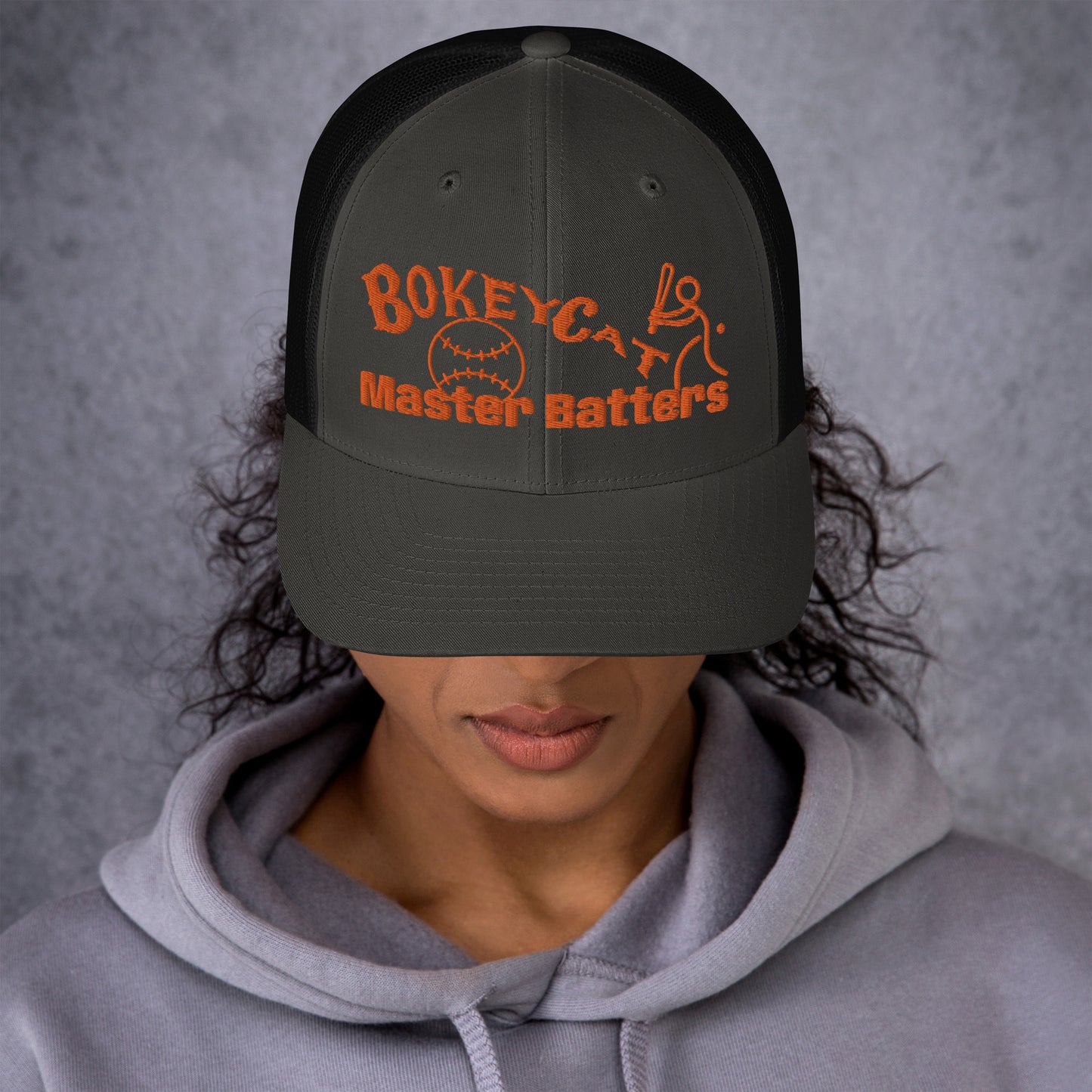 BokeyCat Master Batters Trucker Cap