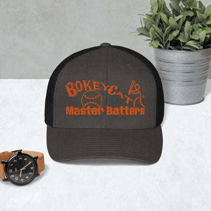 BokeyCat Master Batters Trucker Cap