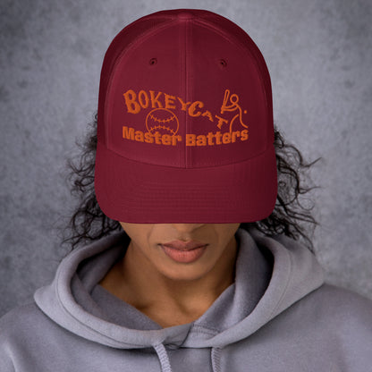 BokeyCat Master Batters Trucker Cap