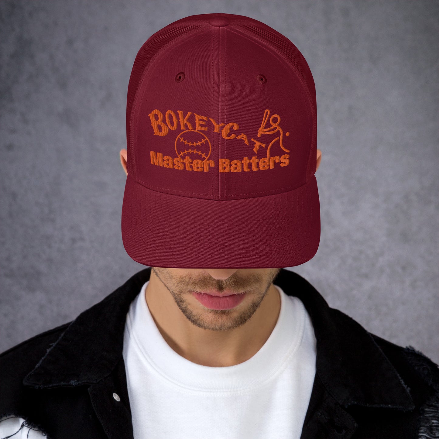 BokeyCat Master Batters Trucker Cap